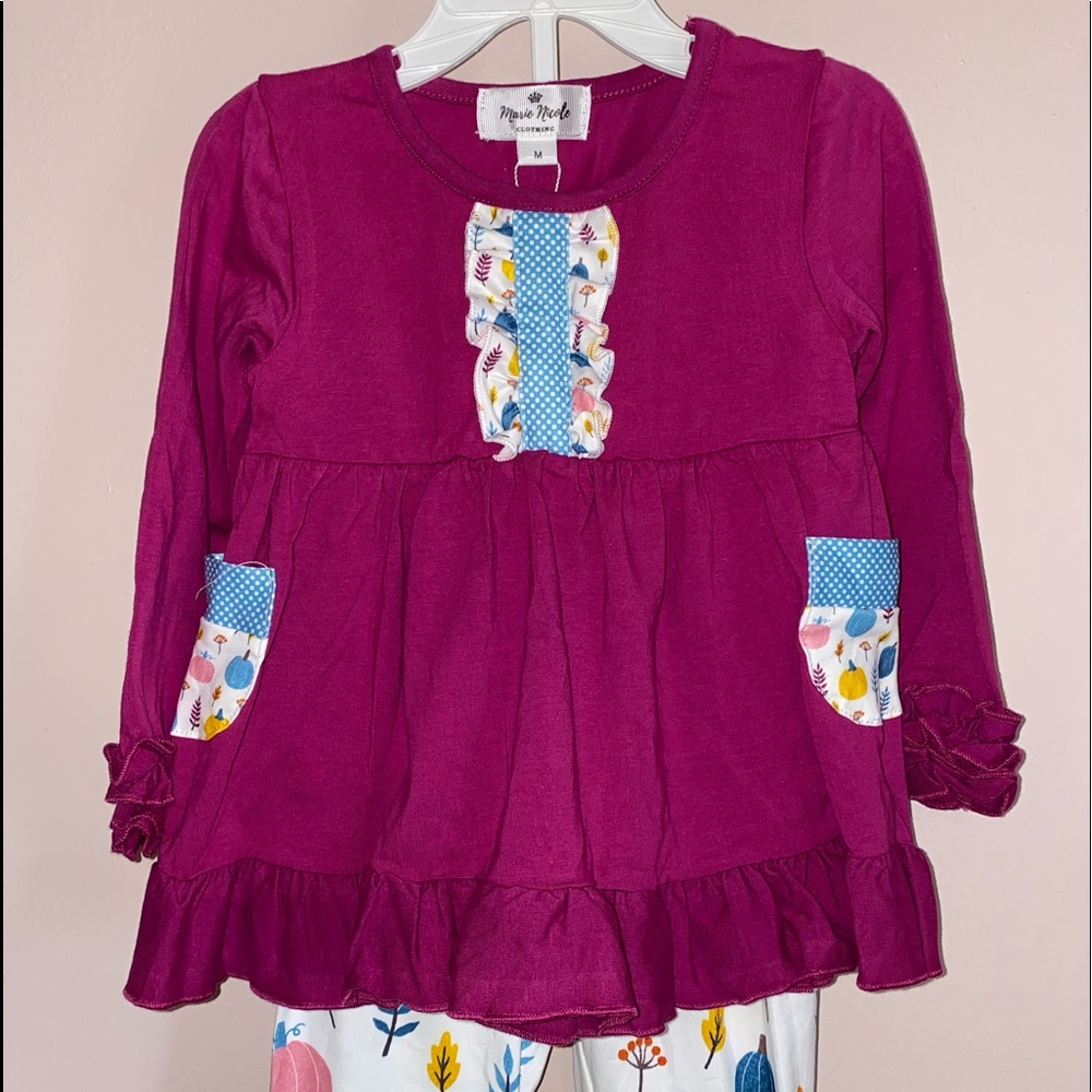 3T fall pumpkin outfit